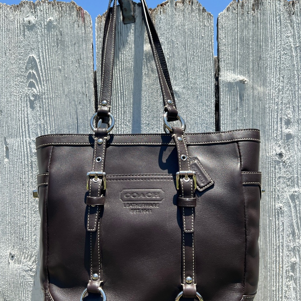 Coach Gallery Lunch Tote w/ Silver Hardware -  K0993-Z14699